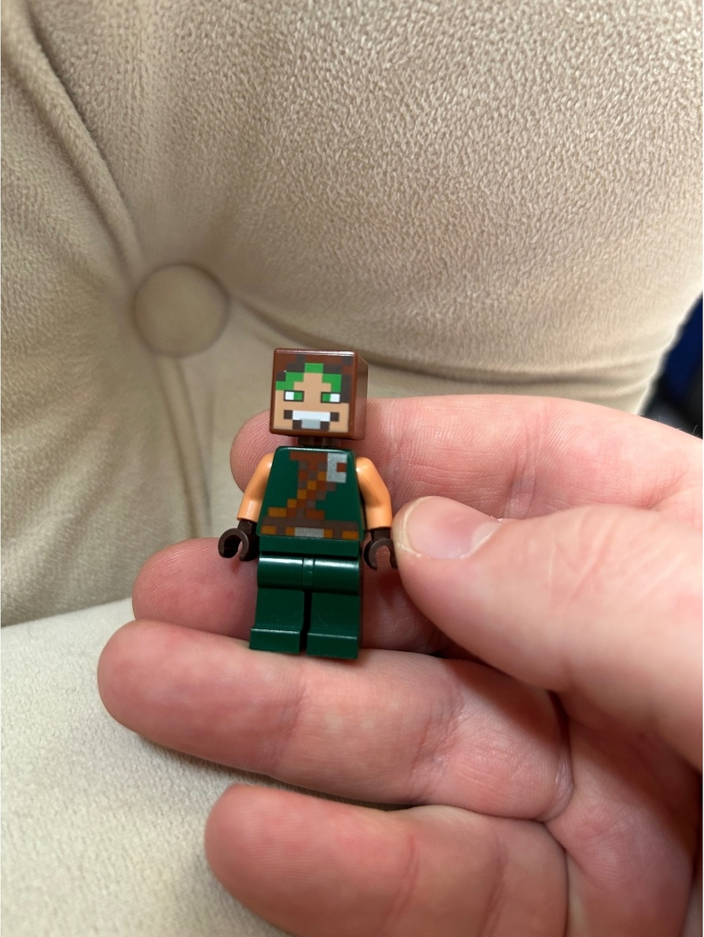 Lego Minecraft Wolf Tamer minifigure